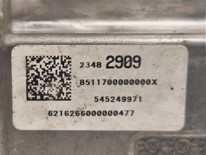 Centralina Mandata Carburante 23482909 Opel Astra K 2016