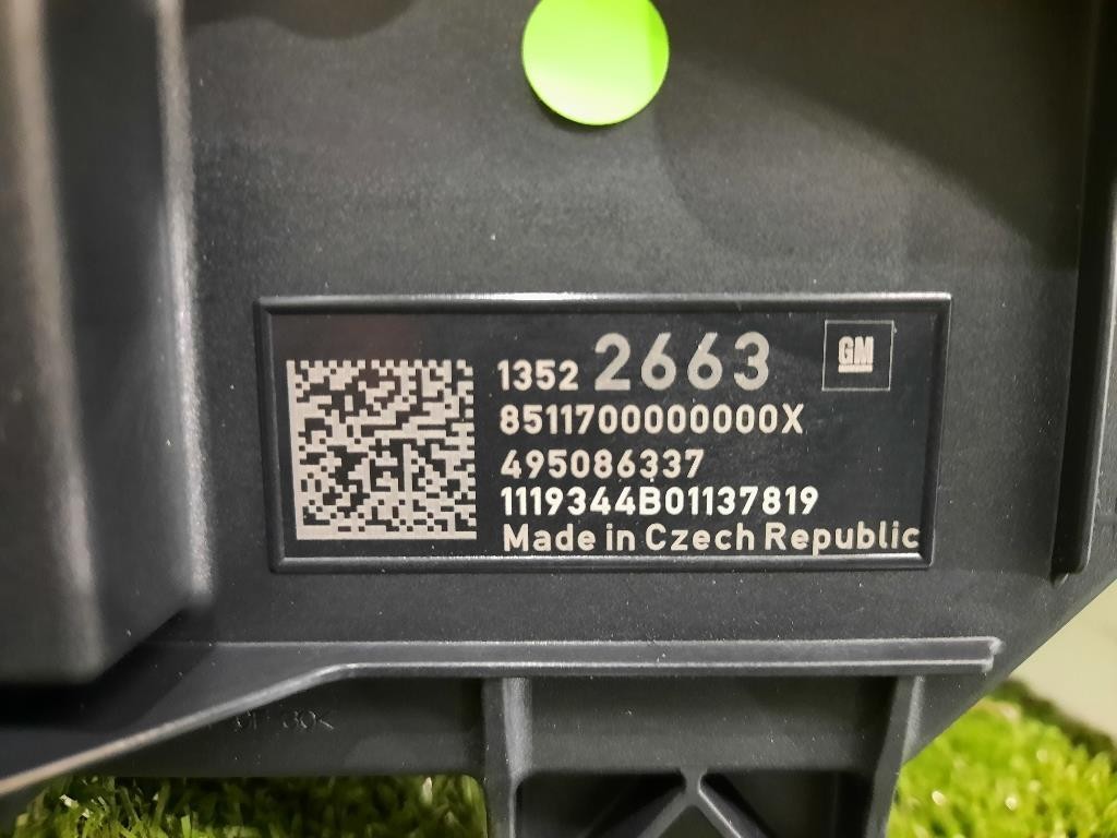 Centralina Mandata Carburante 13522663 Opel Astra K 2019