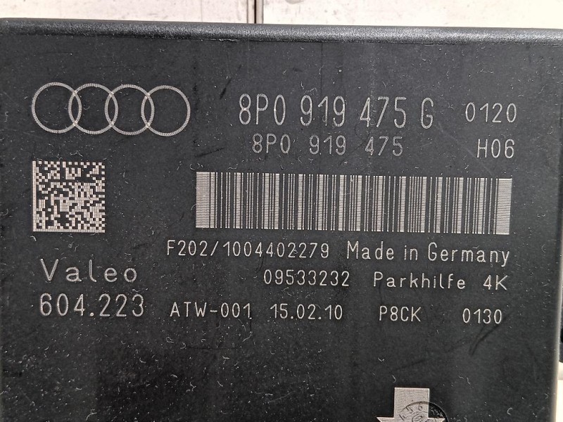Centralina PARK Assist 8P0 919 475 Audi A3 8PA Sportback 2010