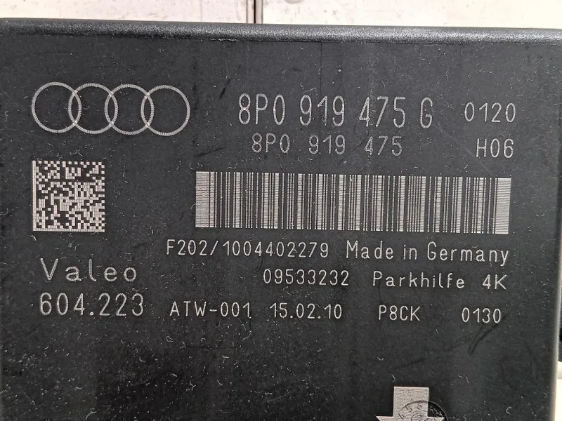 Centralina PARK Assist 8P0 919 475 Audi A3 8PA Sportback 2010