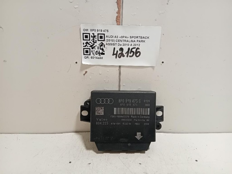 Centralina PARK Assist 8P0 919 475 Audi A3 8PA Sportback 2010