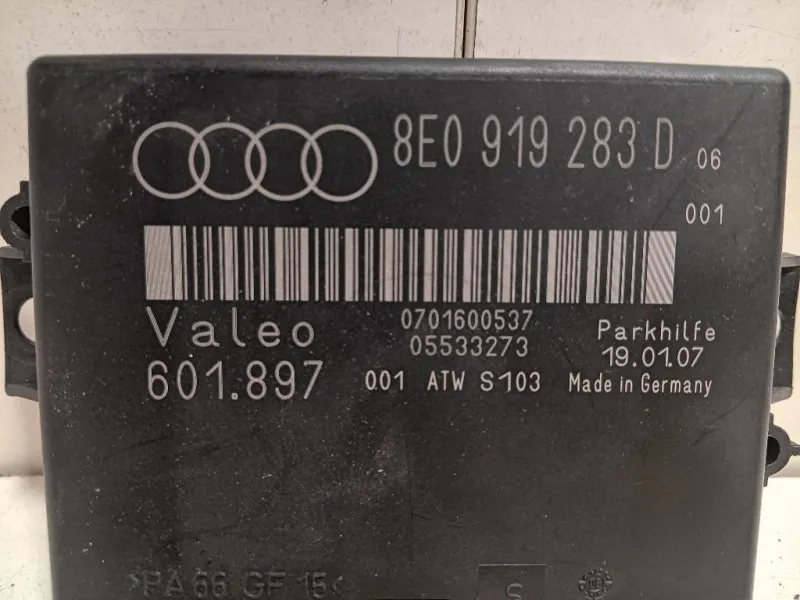 Centralina PARK Assist 8E0 919 283 Audi A4 8ED Avant 2005