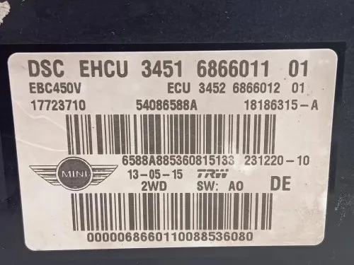 Pompa ABS ANT 3451 6866011 01 Mini Countryman ONE R60 2014