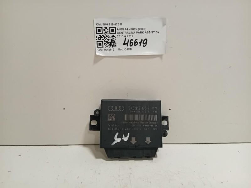 Centralina PARK Assist 8K0 919 475 R Audi A4 8K2 2008