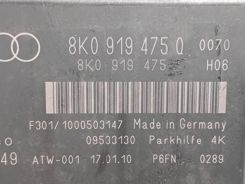 Centralina PARK Assist 8K0919475Q Audi A4 8K2 2008