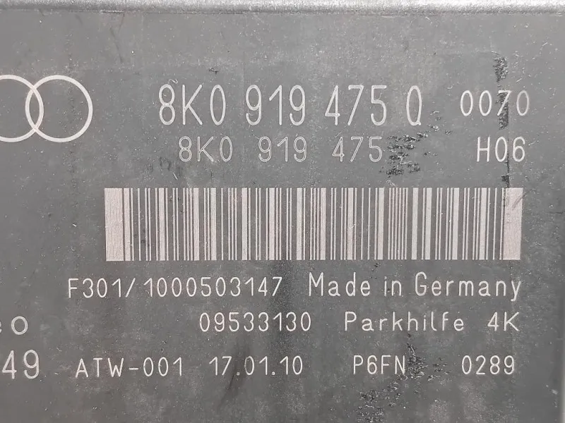 Centralina PARK Assist 8K0919475Q Audi A4 8K2 2008