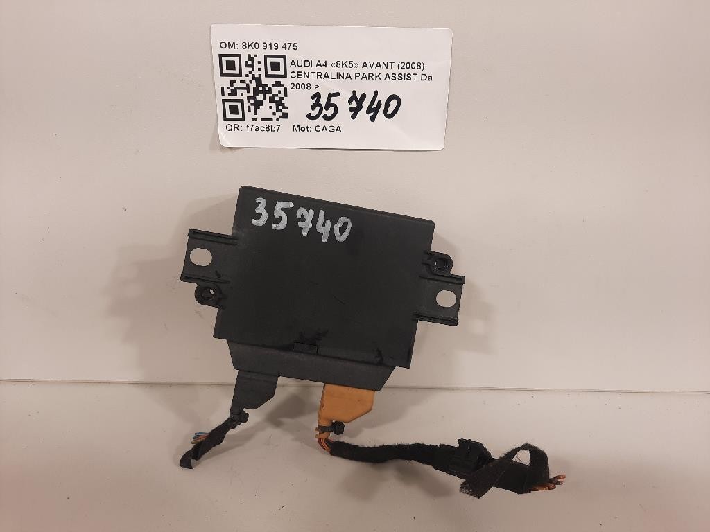 Centralina PARK Assist 8K0 919 475 Audi A4 8K5 Avant 2008