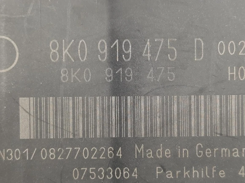 Centralina PARK Assist 8K0 919 475 Audi A4 8K5 Avant 2008