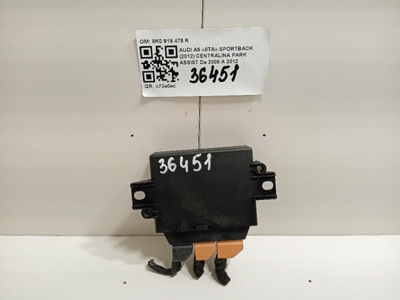 Centralina PARK Assist 8K0 919 475 R Audi A5 8TA Sportback 2012