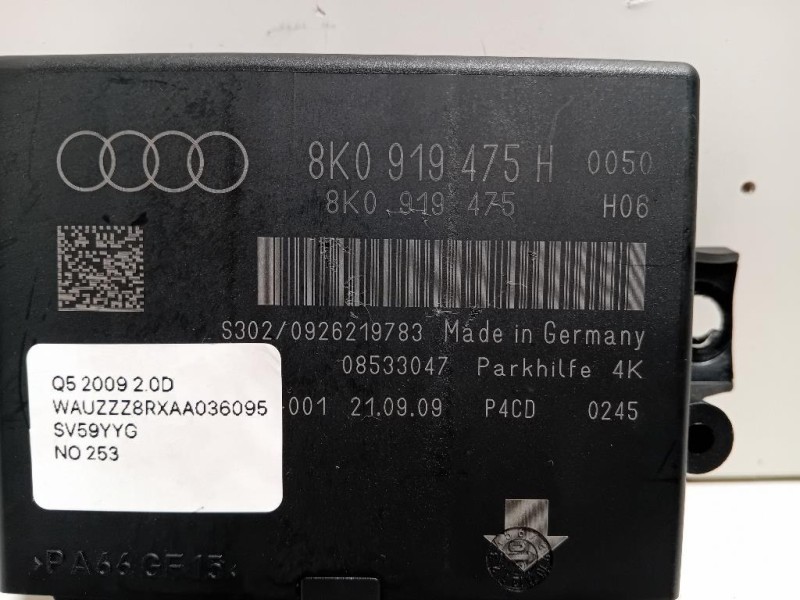 Centralina PARK Assist 8K0919475H Audi Q5 8RB 2009
