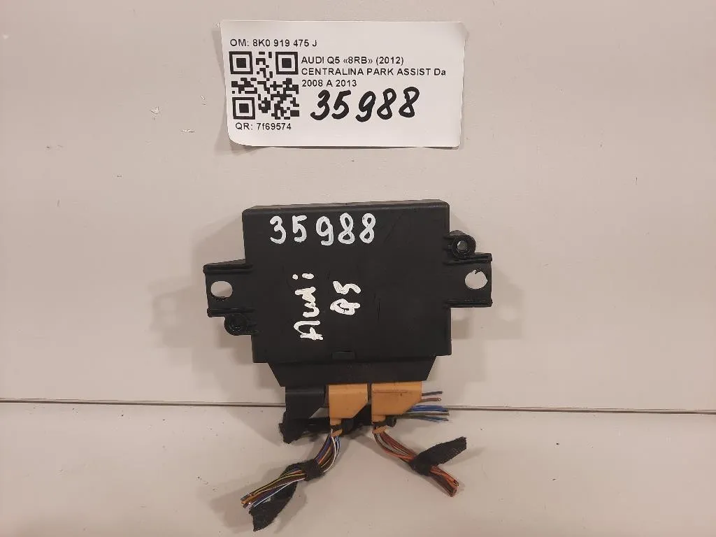 Centralina PARK Assist 8K0 919 475 J Audi Q5 8RB 2012