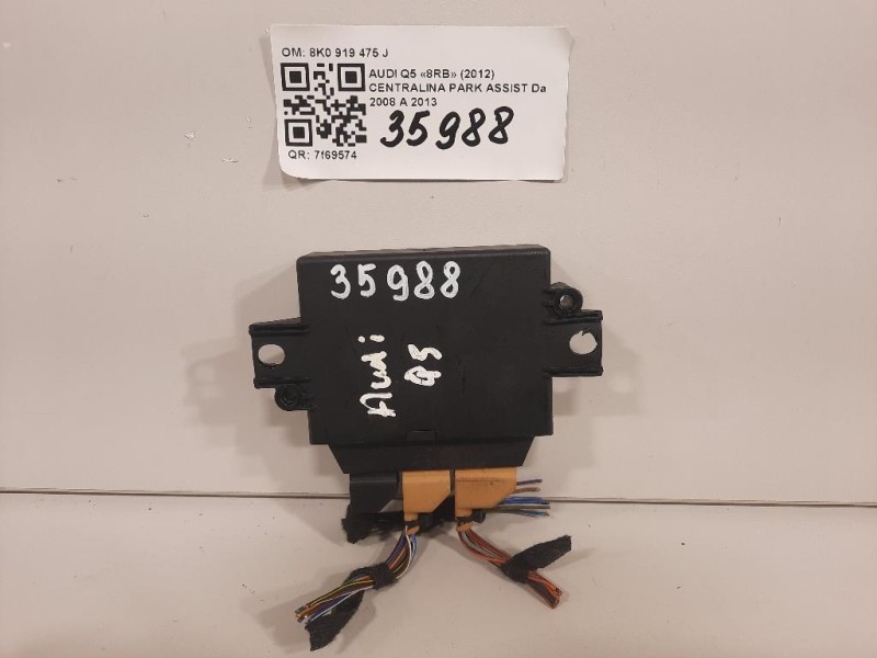 Centralina PARK Assist 8K0 919 475 J Audi Q5 8RB 2012