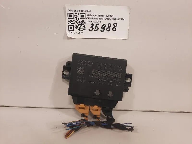 Centralina PARK Assist 8K0 919 475 J Audi Q5 8RB 2012