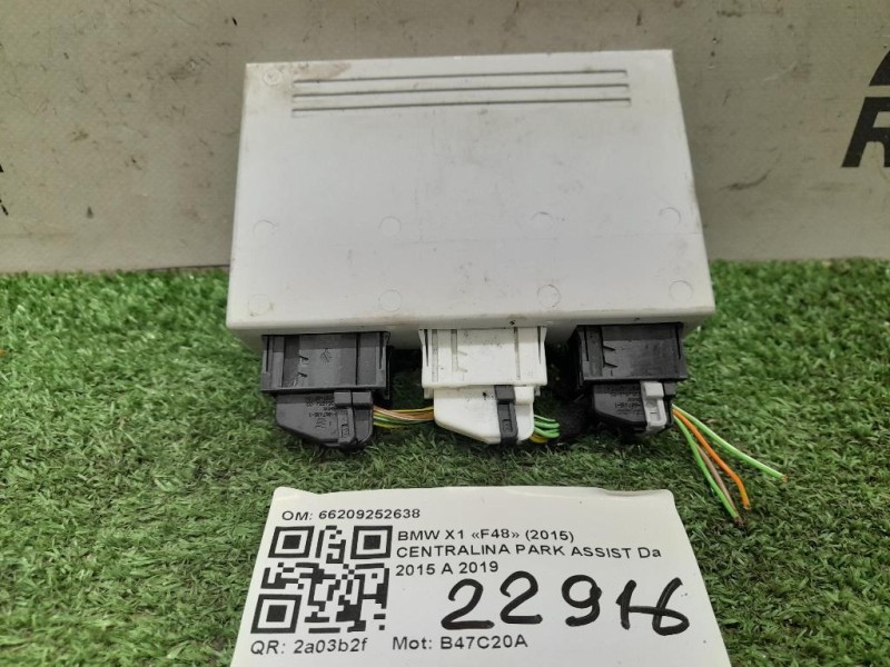 Centralina PARK Assist 66209252638 Bmw X1 F48 2015