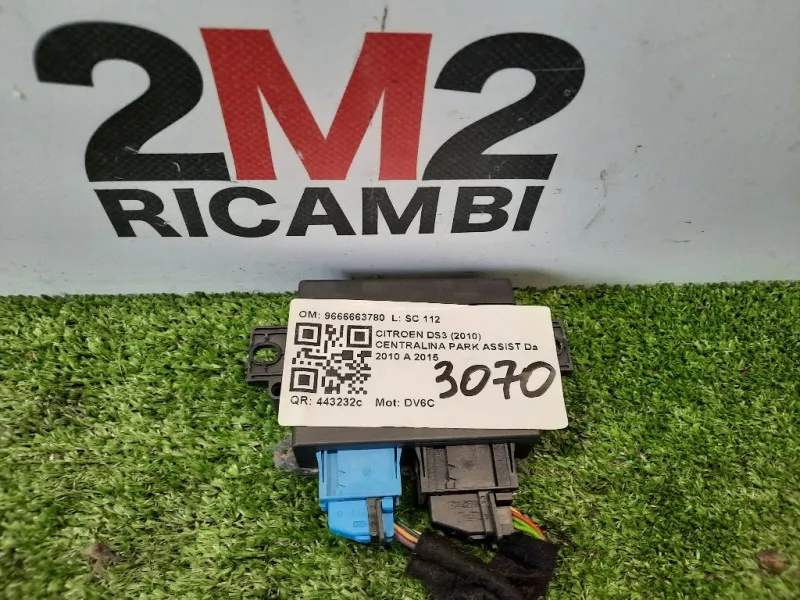 Centralina PARK Assist 9666663780 Citroen DS3 2010