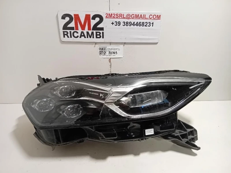 Proiettore ANT DX 9822869180 Citroen DS3 Crossback 2018