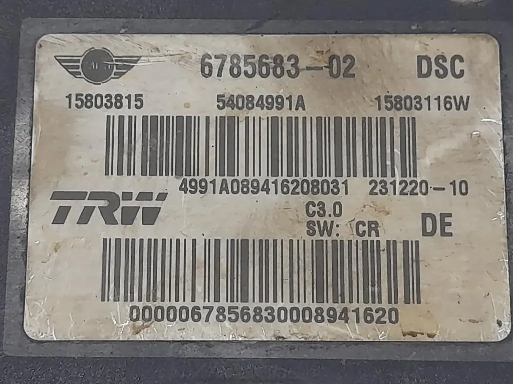 Pompa ABS ANT 15803815 Mini MINI Cooper F56 2014