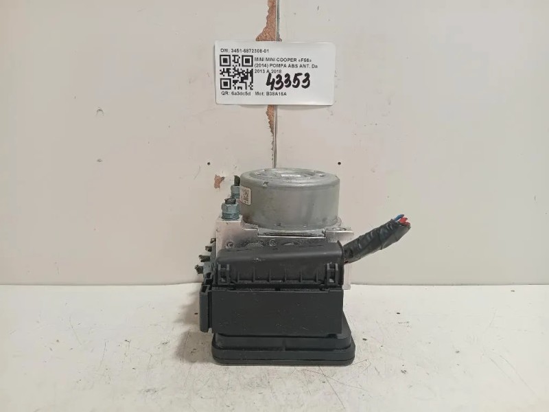Pompa ABS ANT 3451-6872308-01 Mini MINI Cooper F56 2014
