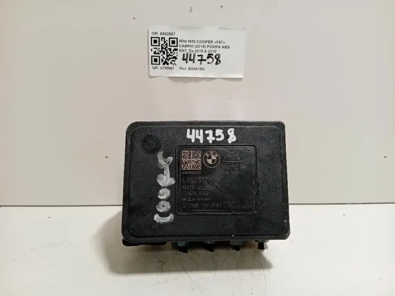 Pompa ABS ANT 6882557 Mini MINI Cooper F57 Cabrio 2015