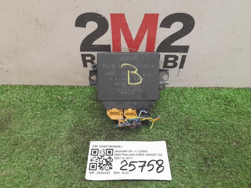 Centralina PARK Assist 6W8315K866BJ Jaguar XF I 2008