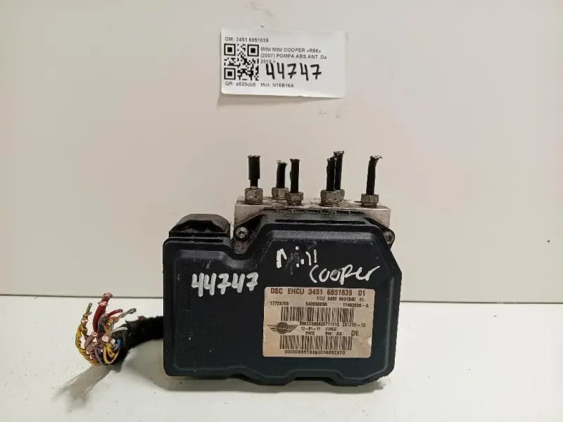 Pompa ABS ANT 3451 6851839 Mini MINI Cooper R56 2007