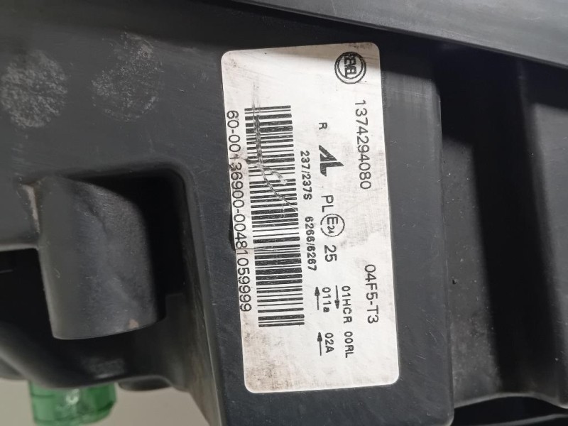 Proiettore ANT DX 1374294080 Citroen Jumper III 2014