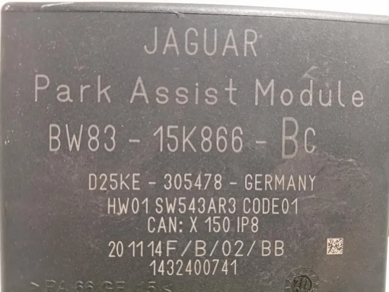 Centralina PARK Assist BW83-15K866-BC Jaguar XF I 2011