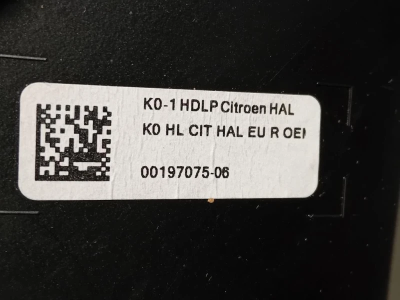 Proiettore ANT DX 00197075-06 Citroen Jumper III 2014