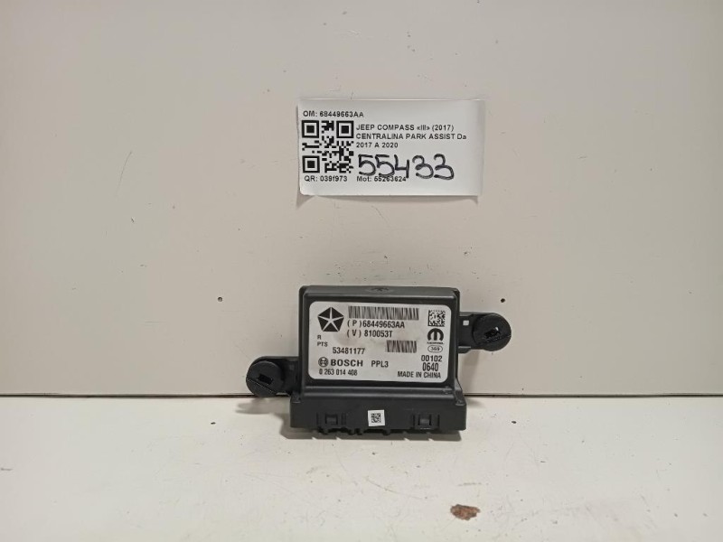 Centralina PARK Assist 68449663AA Jeep Compass III 2017