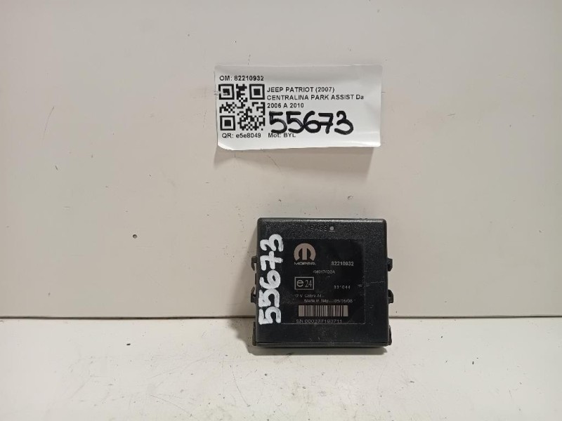 Centralina PARK Assist 82210932 Jeep Patriot 2007