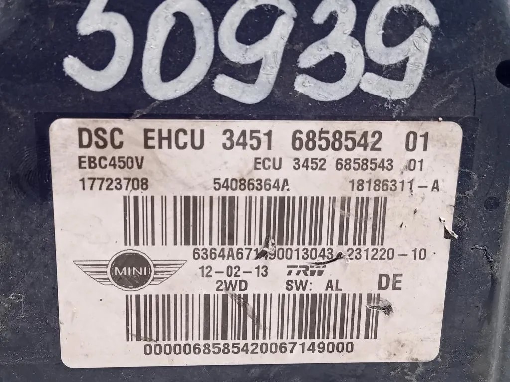 Pompa ABS ANT 34516858542 Mini MINI Cooper R56 2007