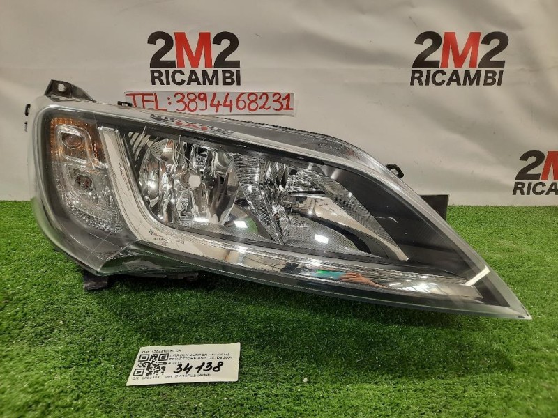 Proiettore ANT DX 1394418080 DX Citroen Jumper III 2014
