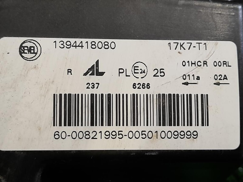 Proiettore ANT DX 1394418080 Citroen Jumper III 2014