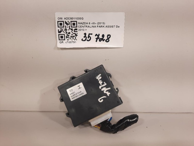 Centralina PARK Assist ADC5011000G Mazda 6 III 2013
