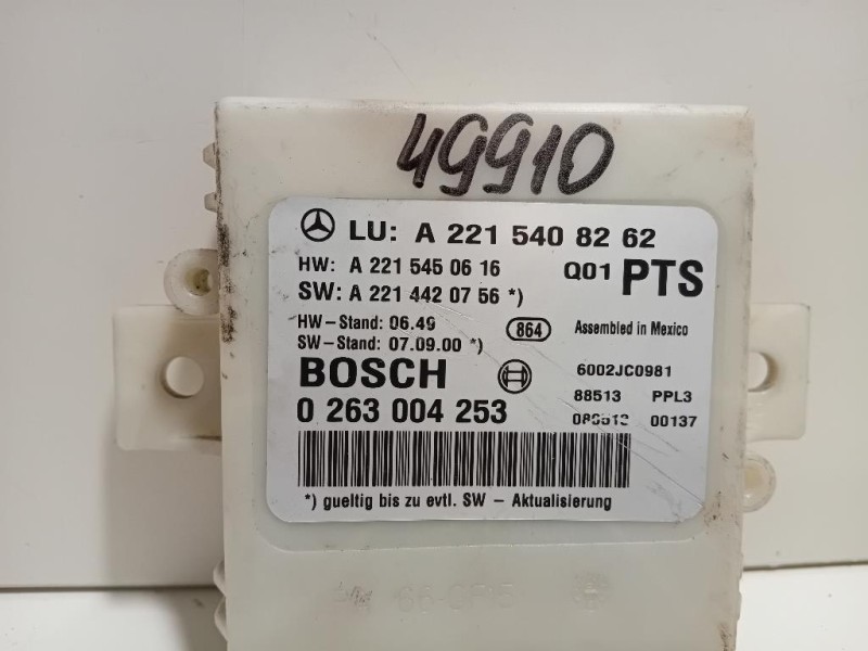 Centralina PARK Assist A2215408262 Mercedes Classe S W221 2006