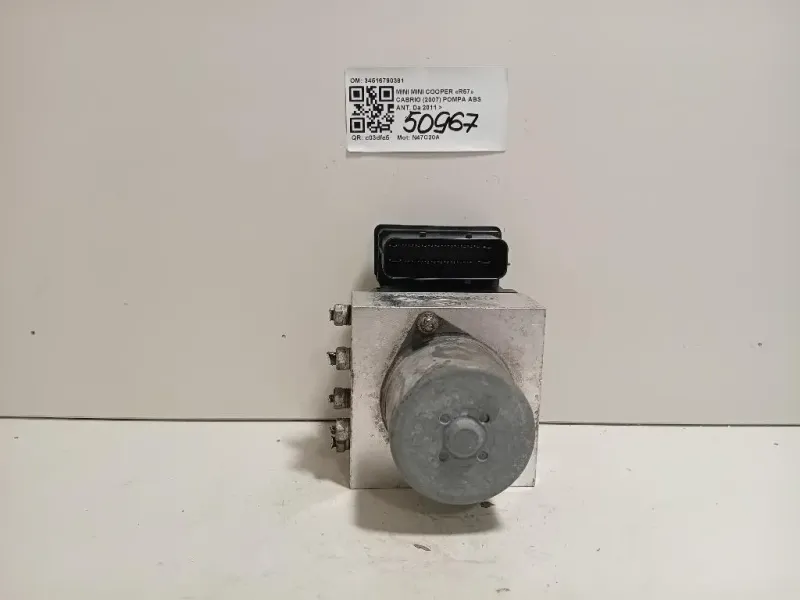 Pompa ABS ANT 34516790381 Mini MINI Cooper R57 Cabrio 2007