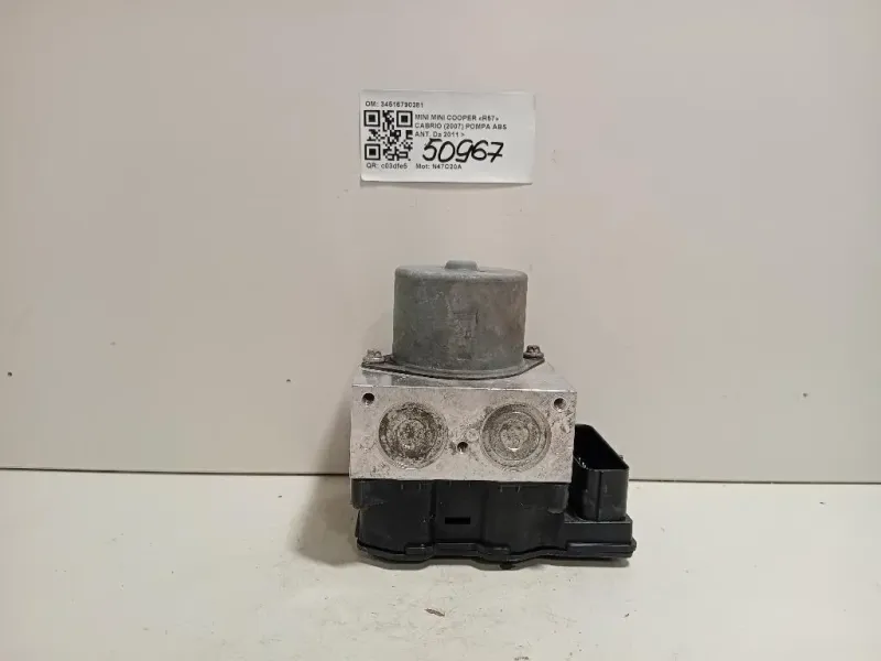 Pompa ABS ANT 34516790381 Mini MINI Cooper R57 Cabrio 2007