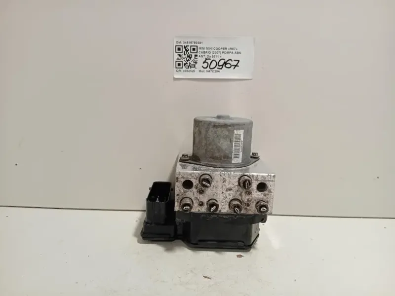 Pompa ABS ANT 34516790381 Mini MINI Cooper R57 Cabrio 2007