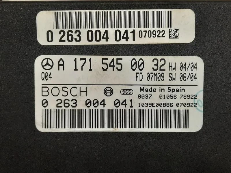 Centralina PARK Assist A1715450032 Mercedes Classe SLK R171 2008