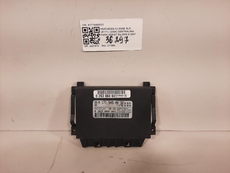 Centralina PARK Assist A1715450032 Mercedes Classe SLK R171 2008