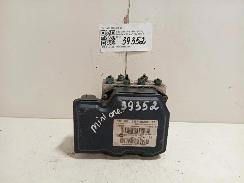 Pompa ABS ANT 3451 6866011-01 Mini MINI ONE F55 2014