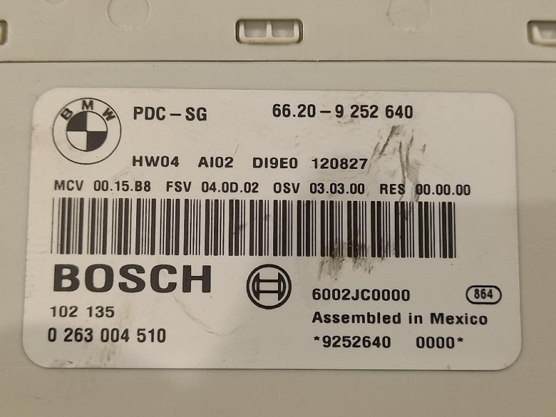 Centralina PARK Assist 6620-9252640 Mini Countryman Cooper R60 2010