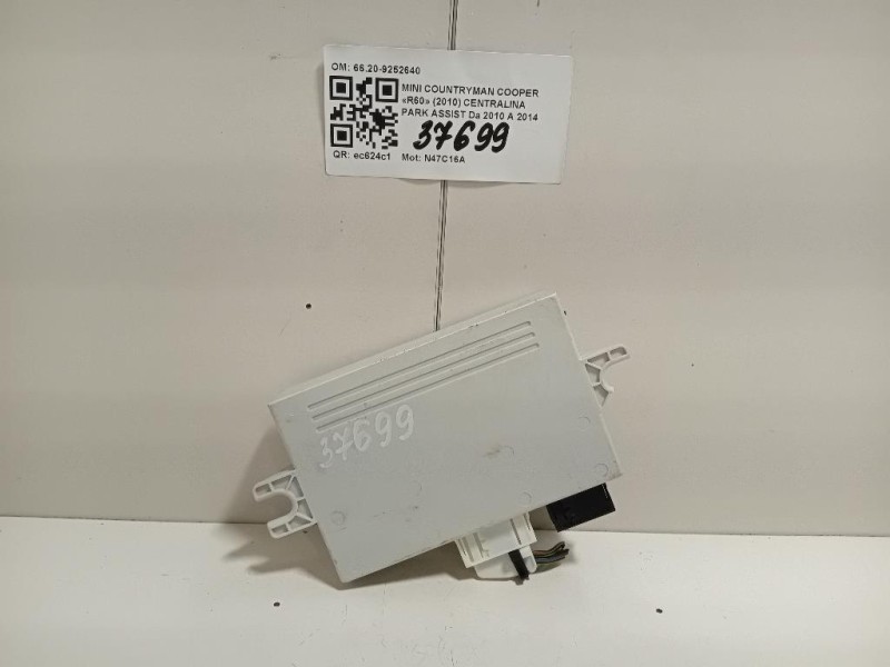 Centralina PARK Assist 6620-9252640 Mini Countryman Cooper R60 2010