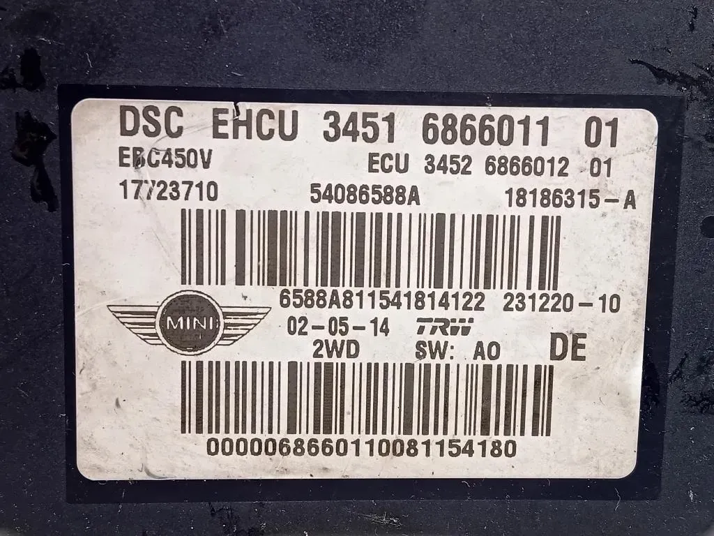 Pompa ABS ANT 3451 6866011 Mini MINI Paceman R61 2013