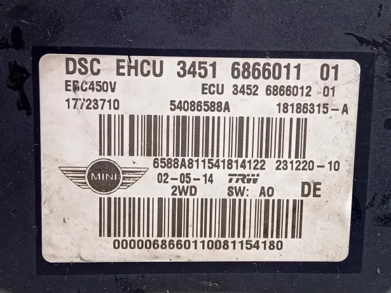 Pompa ABS ANT 3451 6866011 Mini MINI Paceman R61 2013