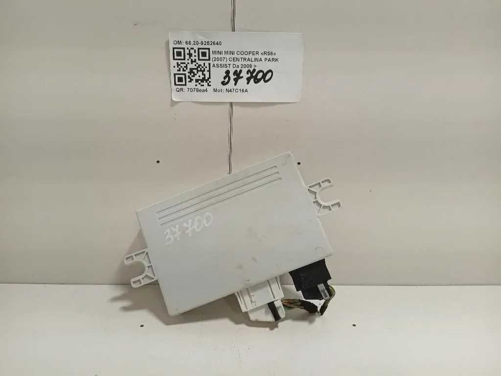 Centralina PARK Assist 6620-9252640 Mini MINI Cooper R56 2007