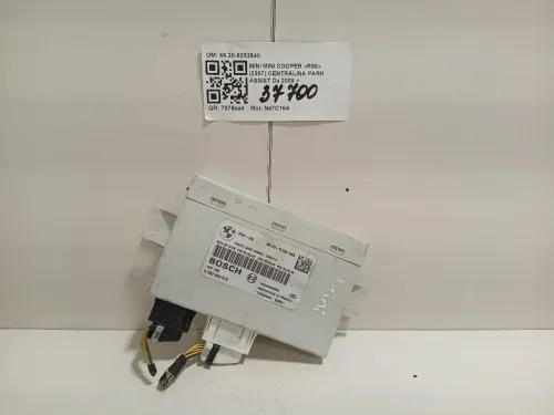 Centralina PARK Assist 6620-9252640 Mini MINI Cooper R56 2007