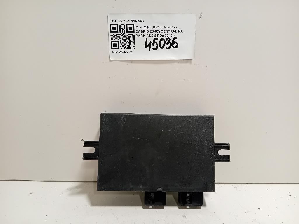 Centralina PARK Assist 6621-9 116 543 Mini MINI Cooper R57 Cabrio 2007