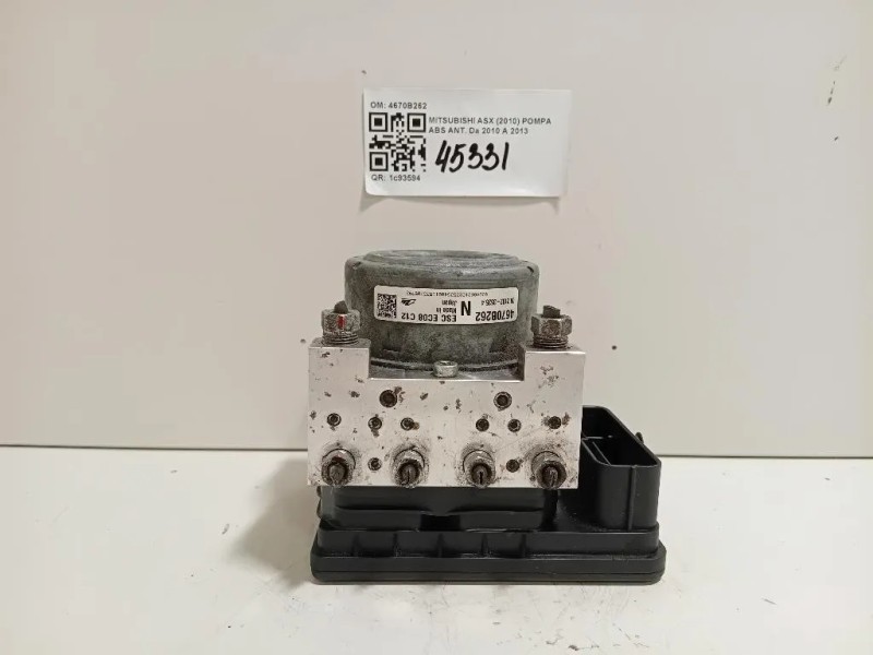 Pompa ABS ANT 4670B262 Mitsubishi ASX 2010