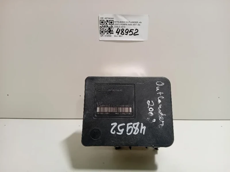 Pompa ABS ANT 4670A340 Mitsubishi Outlander II 2007